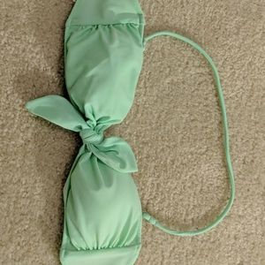 Victoria's Secret Mint Green Bikini Top